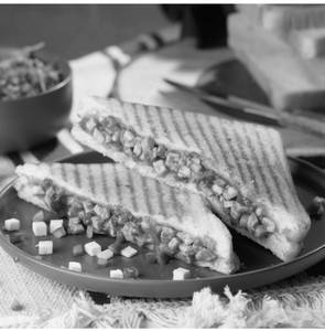 Paneer Tikka Grilled Sandwich