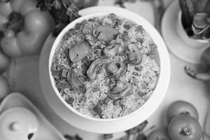Mushroom Fried Rice