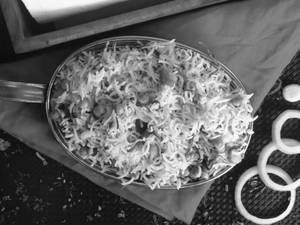 Matar Mushroom Pulao