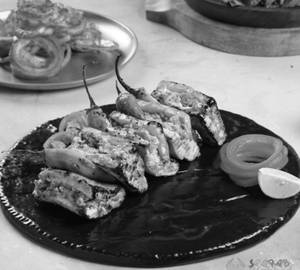 Paneer Achari Tikka