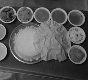 Spl veg meals(curd)