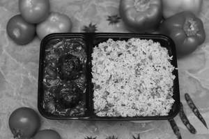 Veg Manchurian With Veg Fried Rice