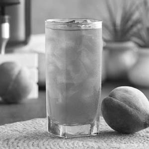 Peach iced tea