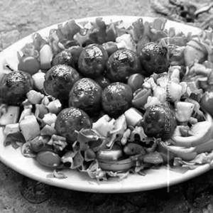 Roasted Chicken Sausage Salad