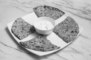 Cheese Mushroom Paratha
