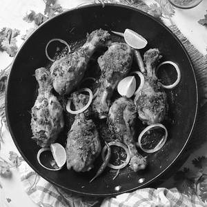 Fried Chicken Masala Leg Pieces