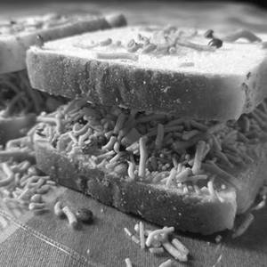 Bhujia Cheese Sandwich