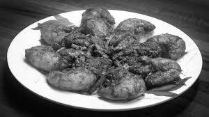 Prawns dragon dry