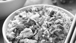 CHICKEN GINGER CAPSICUM FRIED RICE