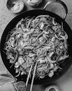 Chicken Singapuri Noodles