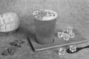 Laphing With Mango With Mango  Boba  Pearls