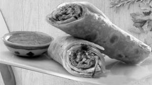 Mutton Seekh Karara Roll