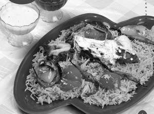 Mutton Arbi Rice