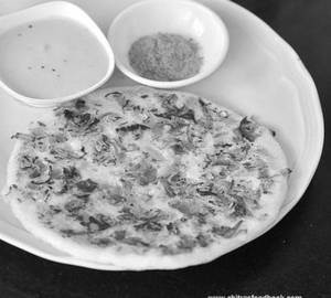 Uttapam onion
