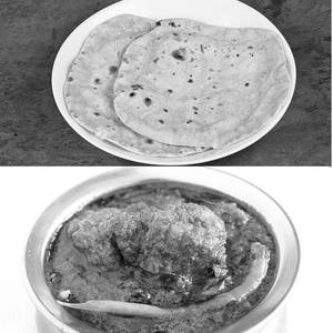 Phulka (3 Nos) + Boneless Chicken Curry