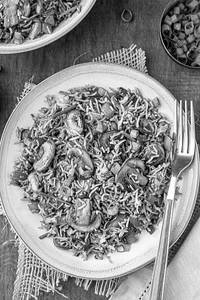 Mushroom Fried Rice