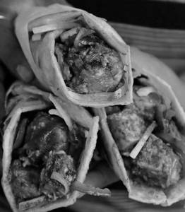 Paneer Tikka Roomali Roll