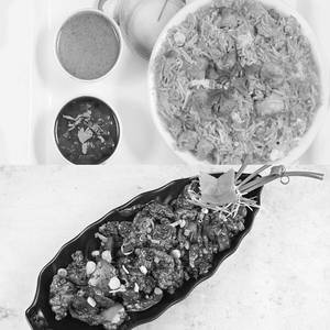 Chicken Fried Rice + Chilli Chicken