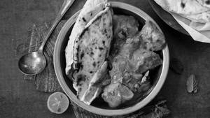 2 Pc Butter Naan With Butter Chicken Combo