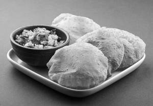 Poori Bhaji 4pcs