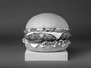 Crispy Chicken & Cheese Melt Burger