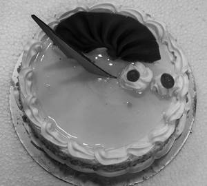 Eggless Butterscotch Cake 