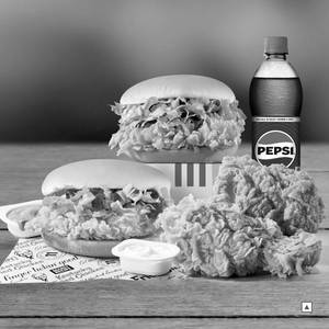 Classic Chicken Krisper Burger Combo