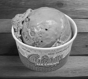 Blackcurrant Ice cream Scoop
