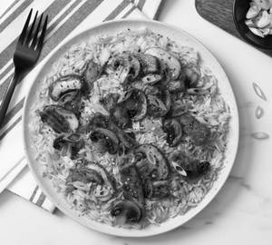 Mushroom Fried Rice