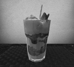 Strawberry milkshake