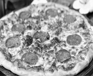 Chicken Pepperoni Pizza