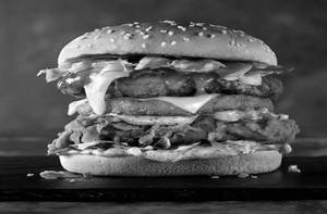 Plumeria Special Double Deckker Chicken Burger
