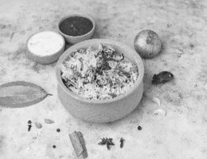 Prawns Kudla Biryani