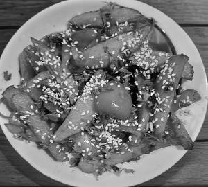 Honey chilli potato