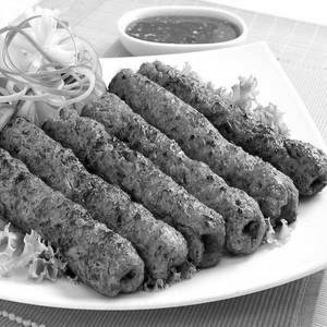 Chicken seekh kebab dry