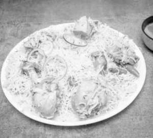 Special biryani