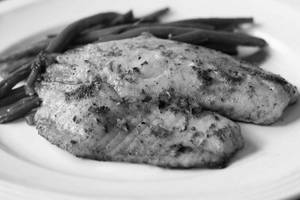 Grilled Fish W/ Sauteed Veggies