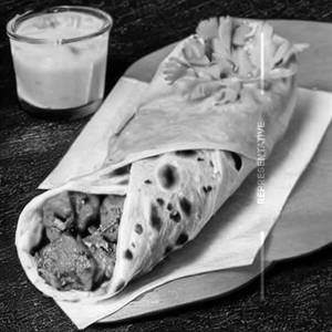 Butter chesse chicken Tikka Roll