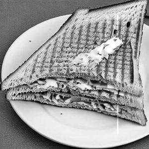 Plain Cheese Sada Sandwich