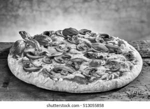 Mushroom pizza