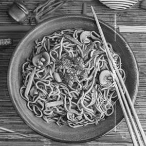Mushroom Noodles