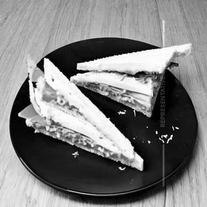 Veg Double Cheese Sandwich