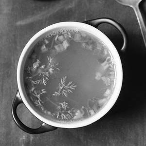 Lemon corriander chicken soup