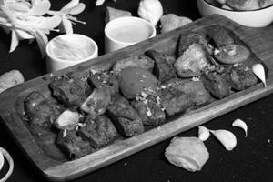 Veg Achari Soya Chaap Tikka