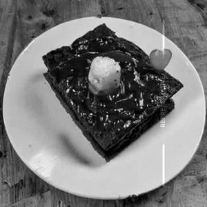 Sizzling Brownie Volcano