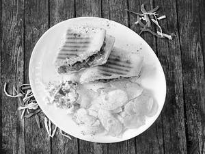 Peri Peri Paneer Sandwich