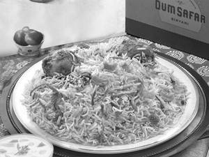 Half Chicken Dum Biryani