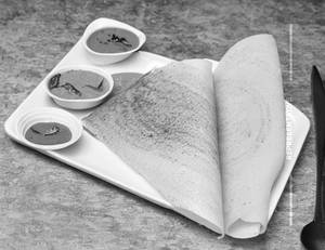 Palak Paneer Dosa