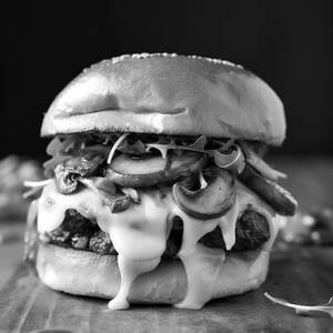 Mushroom burger 