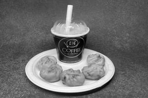 Veg. Fried Momo (8pcs) + Cold Coffee (s)
